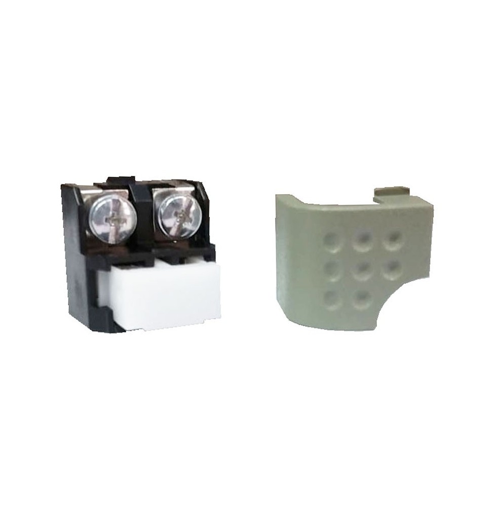 Tasto aggiuntivo grigio per Citofoni serie 1130 Urmet 1130/100