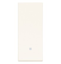 Interruttore Unipolare 10A Vimar Linea Bianca allineato illuminabile 30000.B