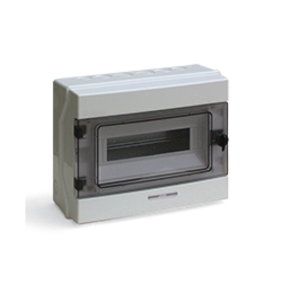 Centralino da parete stagno IP65 12 moduli con porta Fume' Ave Q6512