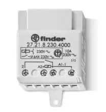 Rele' interruttore da incasso serie 27 EVO Bobina 230V Finder 272182304000