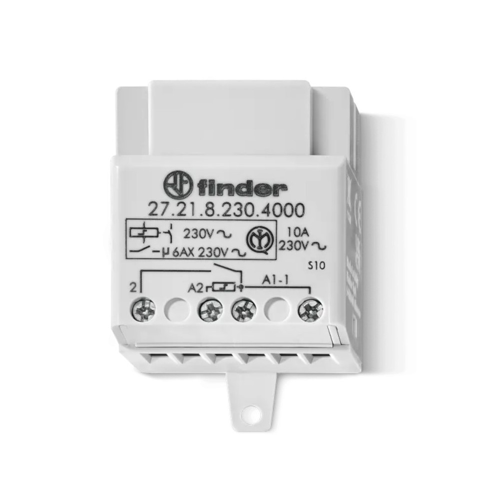 Rele' commutatore da incasso serie 27 EVO Bobina 230V Finder 272582304000