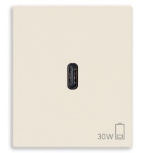 Presa con caricatore USB C 30W Vimar Linea Canapa 30298.C