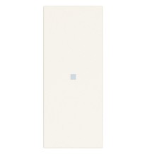 Tasto di ricambio assiale 1 Modulo illuminabile Bianco Vimar Linea 31000A.B