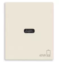 Presa con caricatore USB C 60W Vimar Linea Canapa 30298.60C