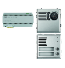 Kit base Impianto Video con Pulsantiera e Posto Esterno Urmet 1783/704