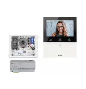 Kit base Impianto Video con Videocitofono Wi-Fi VOG5W Urmet 1783/734