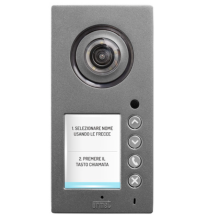 Pulsantiera Video Antivandalo Mikra con Display a colori Urmet 1784/4