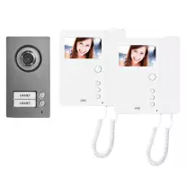Kit Bifamiliare con Videocitofono Mìro sistema 2Voice Urmet 1784/762