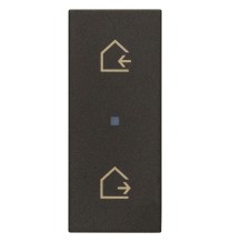 Tasto Assiale Simbolo Scenario Nero Vimar Linea 31000A.SG