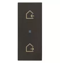 Tasto Assiale Simbolo Scenario Nero Vimar Linea 31000A.SG