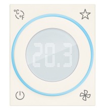 Termostato a Rotella Connesso IoT Bianco Vimar Linea 30811.B