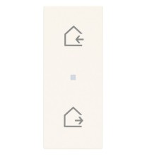 Tasto 1M Assiale Simbolo Scena Bianco Vimar Linea 31000A.SB