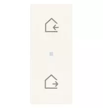 Tasto 1M Assiale Simbolo Scena Bianco Vimar Linea 31000A.SB