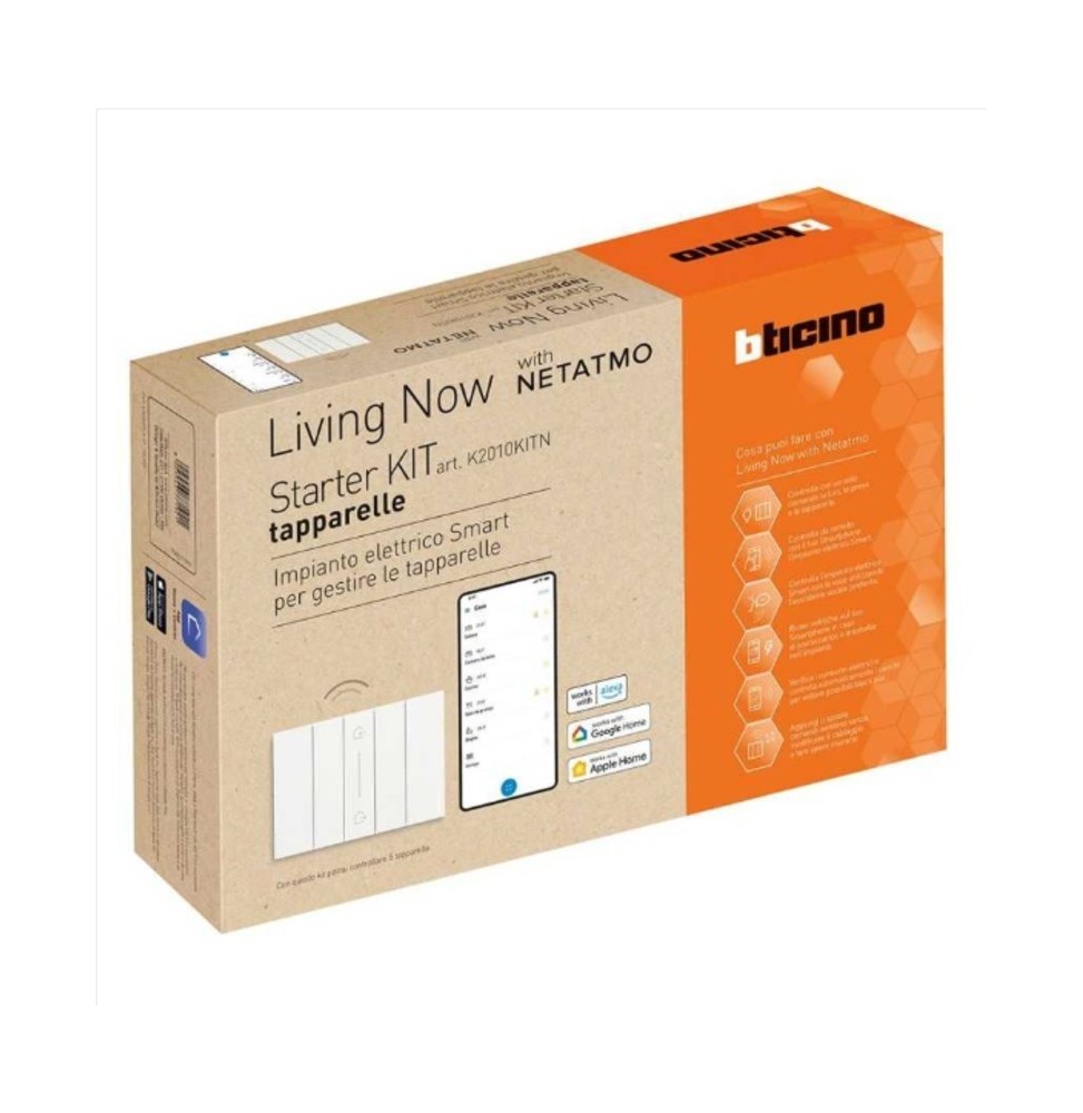 Tapparelle connesse Bticino Kit completo Living Now K2010KITN