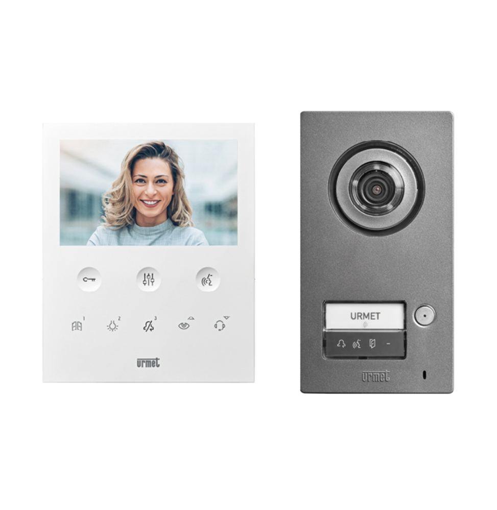 Kit Monofamiliare con Videocitofono Vivavoce VOG5 Urmet 1784/781