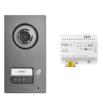 Kit Base Monofamiliare con Pulsantiera Mikra2 sistema 2Voice Urmet 1784/801