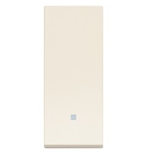 Pulsante Unipolare 10A Vimar Linea Canapa illuminabile 30008.C