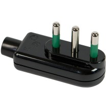 Spina a pipa attacco piccolo 10A ribassata Nera FME 80031