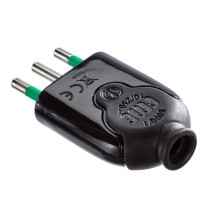 Spina 10A attacco piccolo smontabile Serie Bico nera Fanton 80011