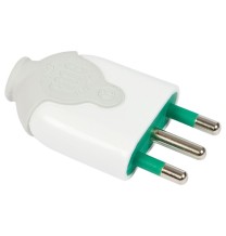 Spina 16A attacco Grande smontabile Serie Bico Bianca Fanton 80020