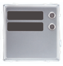 Modulo in Alluminio a due Pulsanti Sinthesi S2 Urmet 1148/12