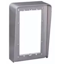 Custodia con Visiera antipioggia due Moduli su una Fila Urmet 1148/312