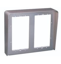Custodia con Visiera antipioggia a 4 Moduli su due File Urmet 1148/324