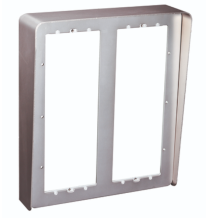 Custodia con Visiera antipioggia a 6 Moduli su due File Urmet 1148/326
