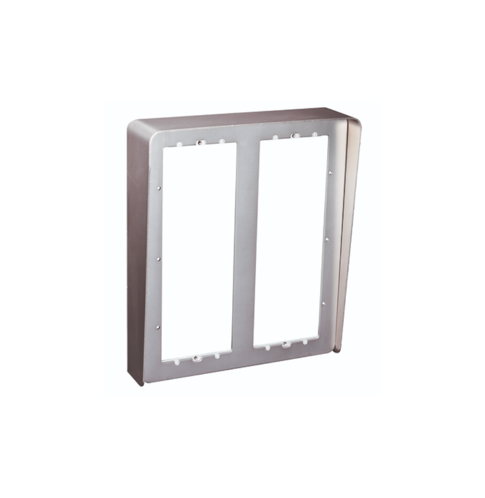 Custodia con Visiera antipioggia a 6 Moduli su due File Urmet 1148/326