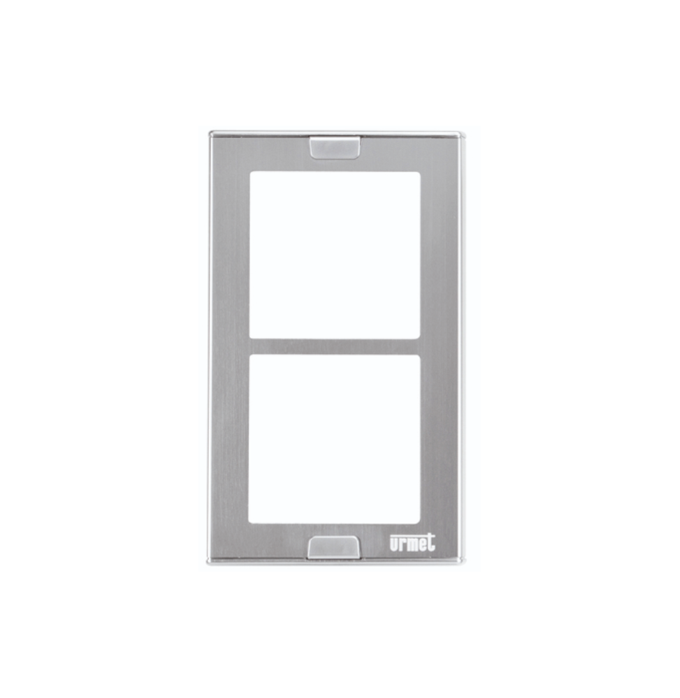 Cornice Porta Moduli in Alluminio per 2 Moduli Sinthesi Urmet 1148/62