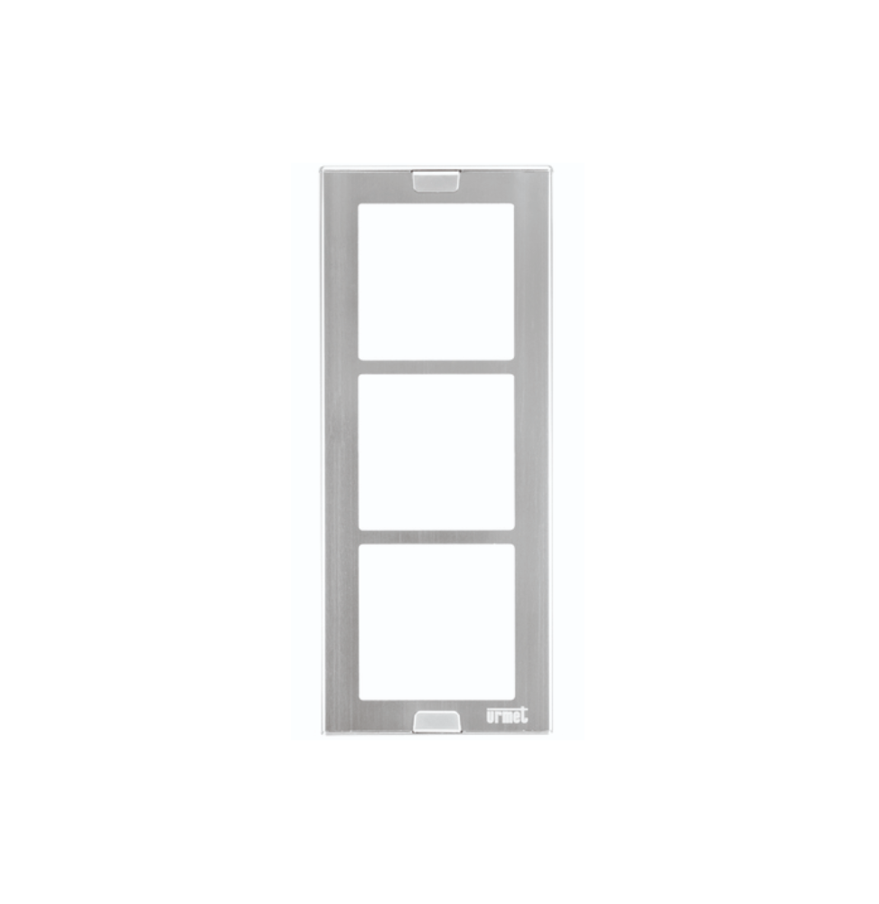 Cornice Porta Moduli in Alluminio per 3 Moduli Sinthesi Urmet 1148/63
