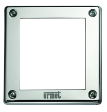 Cornice Porta Moduli in Alluminio per un Modulo Sinthesi Urmet 1158/61