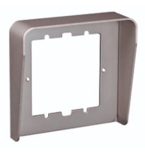 Visiera antipioggia un Modulo su una Fila Urmet Steel 1158/611
