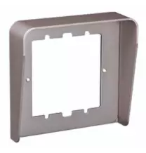Visiera antipioggia un Modulo su una Fila Urmet Steel 1158/611