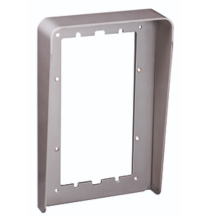 Visiera antipioggia due Moduli su una Fila Urmet Steel 1158/612