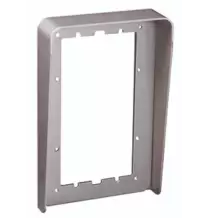Visiera antipioggia due Moduli su una Fila Urmet Steel 1158/612