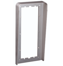 Visiera antipioggia tre Moduli su una Fila Urmet Steel 1158/613