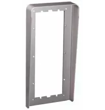 Visiera antipioggia tre Moduli su una Fila Urmet Steel 1158/613