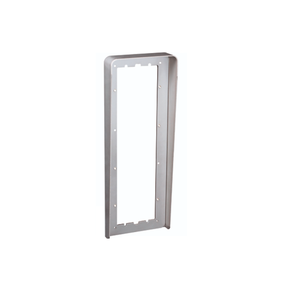 Visiera antipioggia quattro Moduli su una Fila Urmet Steel 1158/614