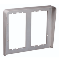 Visiera antipioggia sei Moduli su due File Urmet Steel 1158/626