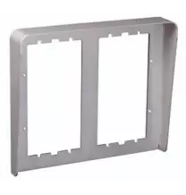 Visiera antipioggia sei Moduli su due File Urmet Steel 1158/626