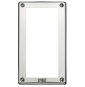 Cornice Porta Moduli in Alluminio per 2 Moduli Sinthesi Urmet 1158/62
