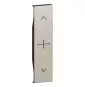 Cover Bticino Living Now illuminabile per comando tapparella connesso K4027C KC32