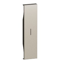 Cover Bticino Living Now illuminabile per comandi un modulo colore Champagne  KC01