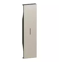 Cover Bticino Living Now illuminabile per comandi un modulo colore Champagne  KC01