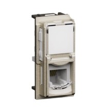Presa di rete Living Now Categoria 6 colore Champagne Bticino KC4279C6
