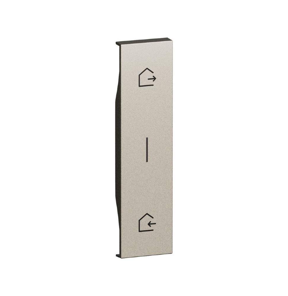 Cover Bticino Living Now Illuminabile Champagne simbolo Entra e Esci Wireless KC40