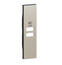 Cover Bticino Living Now Champagne per prese con due ingressi USB KC13C