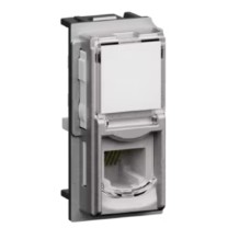 Presa di rete Living Now Categoria 6 colore Steel Bticino KS4279C6