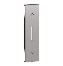 Cover Bticino Living Now Steel per pulsante tapparelle K4027 KS06